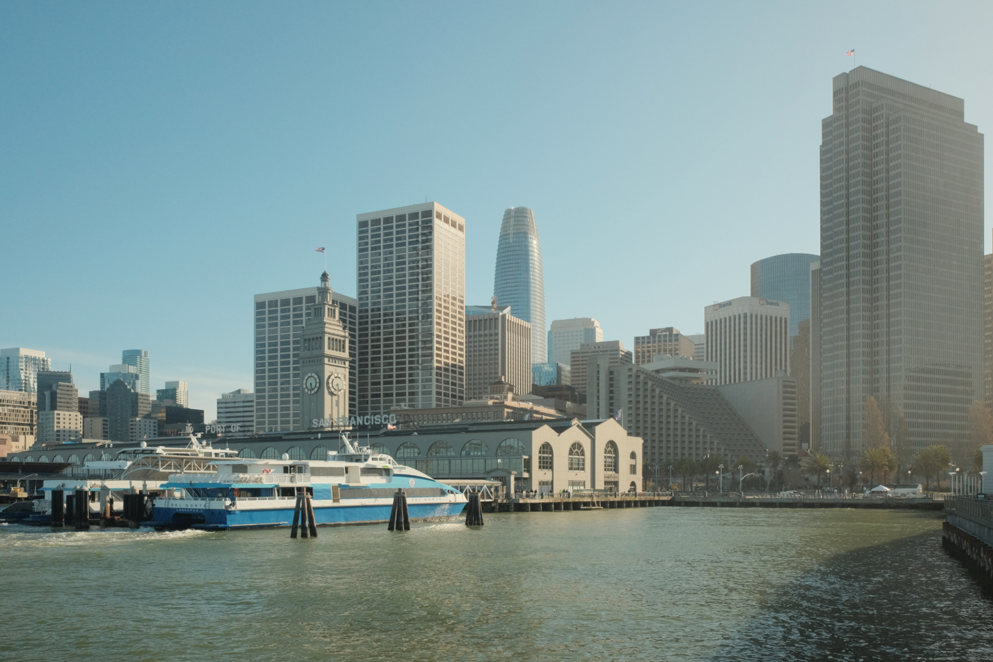 Embarcadero, Ferry Building, Pier 1, Port of San Francisco, San Francisco, Bay Area, California, USA, fotoeins.com