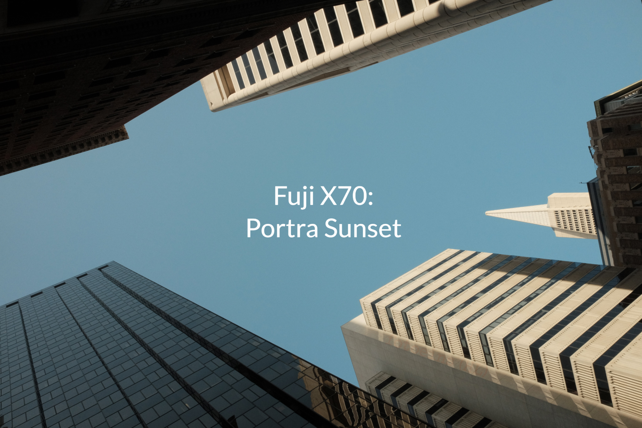 My Fuji X70: Portra Sunset (XTrans2 recipe) | Fotoeins Fotografie