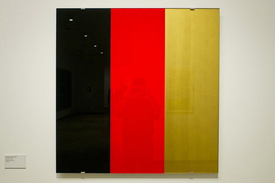 Schwarz Rot Gold, Gerhard Richter, Neue Nationalgalerie, Berlin, Deutschland, Germany, fotoeins.com