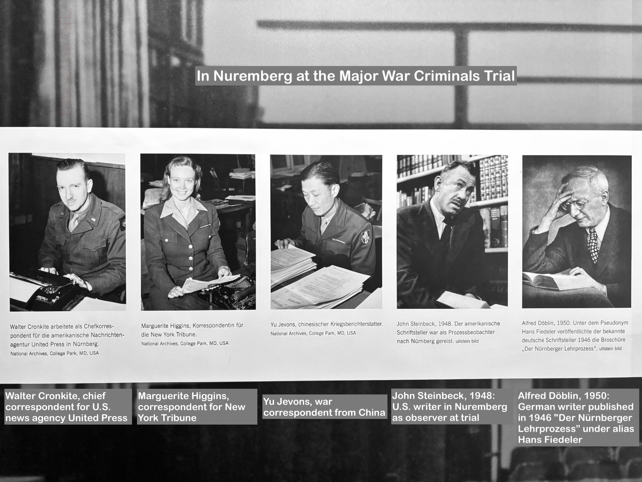 Memorium Nürnberger Prozesse, Memorium Nuremberg Trials, Nürnberg, Nuremberg, Bavaria, Bayern, Germany, Deutschland, fotoeins.com