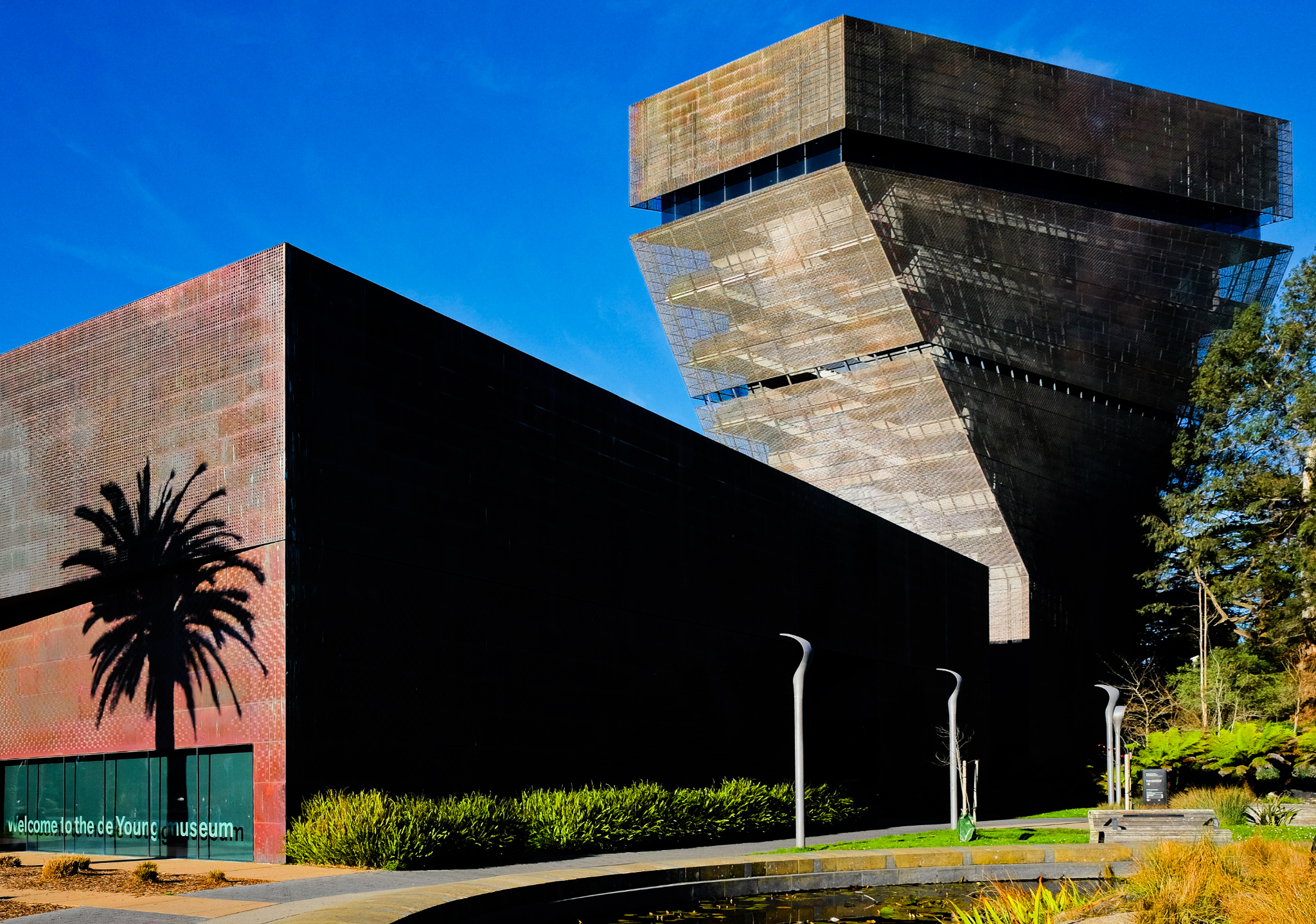 Golden Gate Park, de Young Museum, Hamon Tower, San Francisco, Bay Area, California, USA, fotoeins.com