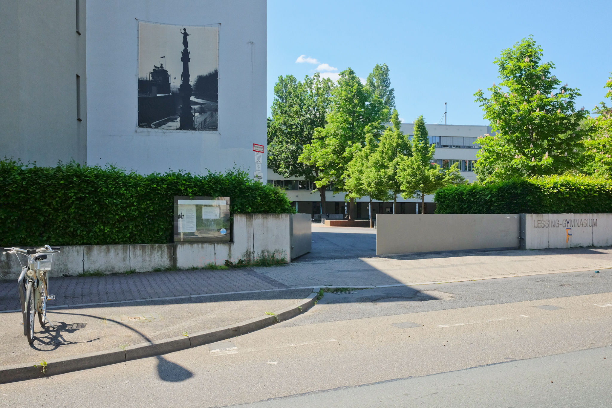 Lessing Gymnasium, Frankfurt am Main, Hesse, Hessen, Germany, Deutschland, fotoeins.com