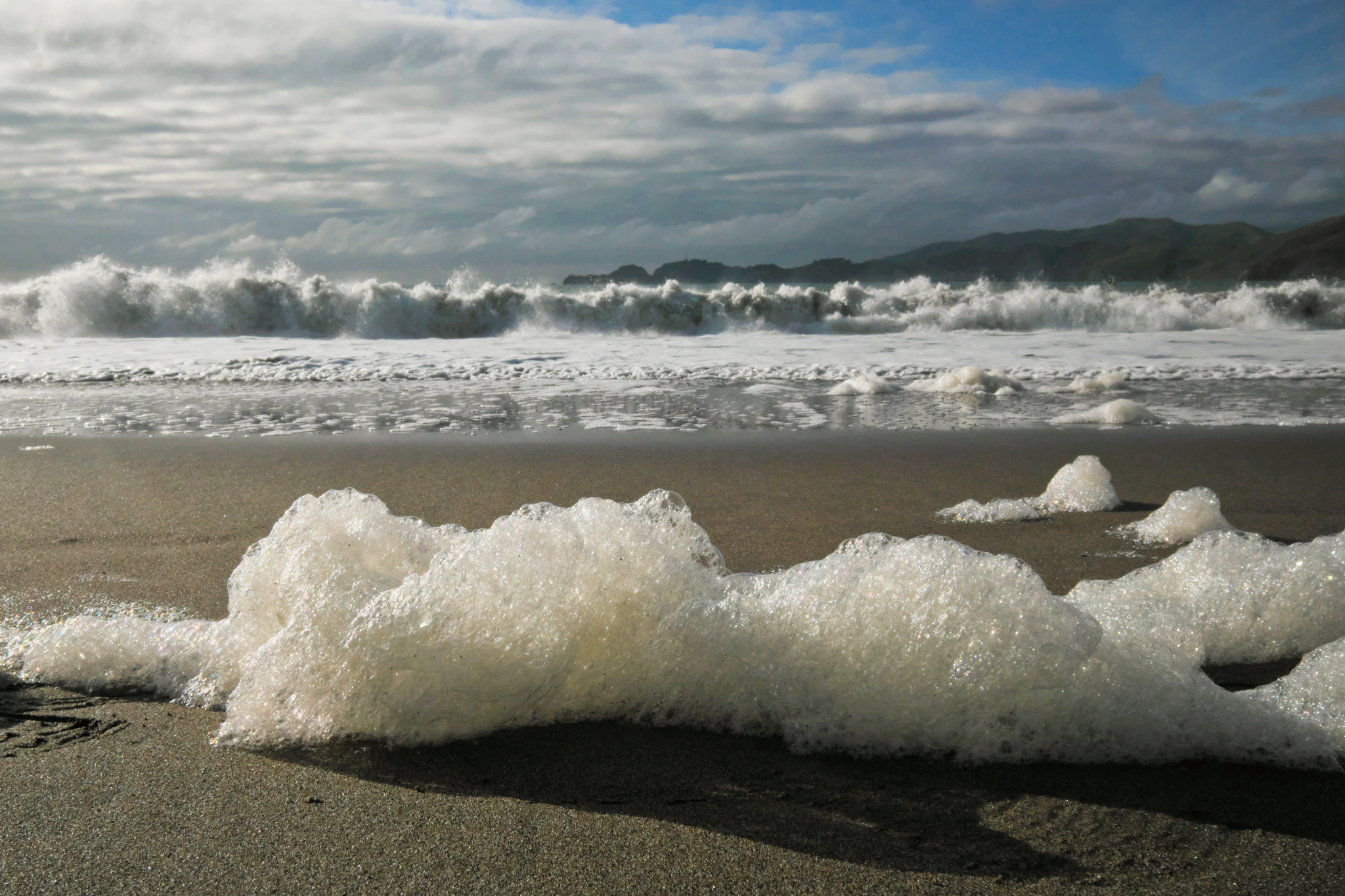 Baker Beach, Pacific Ocean, San Francisco, California, USA, fotoeins.com
