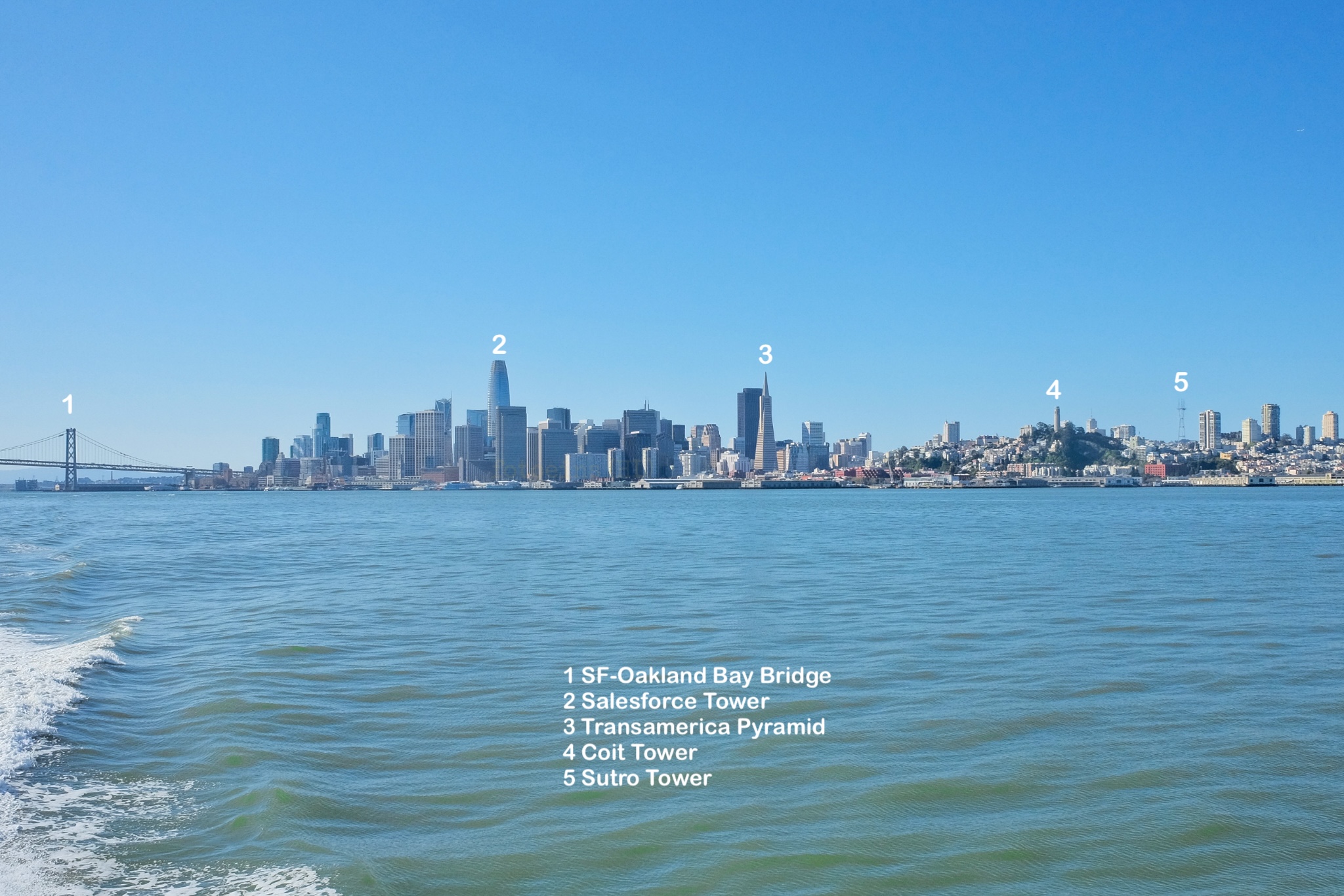 San Francisco Bay Ferry, San Francisco Bay, San Francisco, California, USA, fotoeins.com