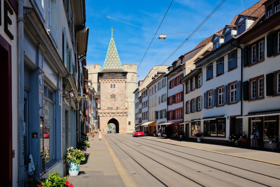 Spalentor, Spalenvorstadt, Basel, Switzerland, Schweiz, fotoeins.com