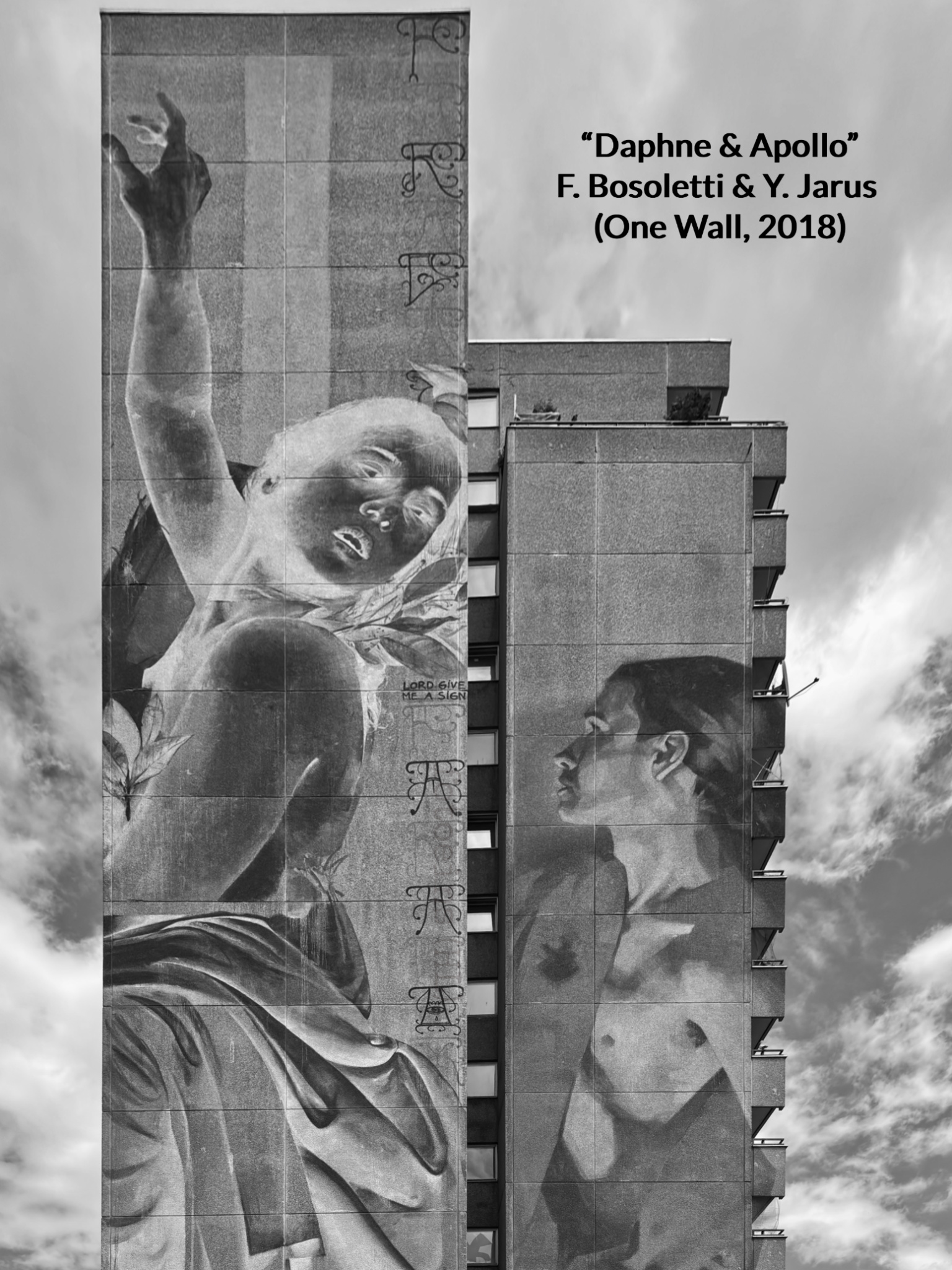 Daphne and Apollo, One Wall 2018, Kreuzberg, Berlin, Germany, Deutschland, fotoeins.com