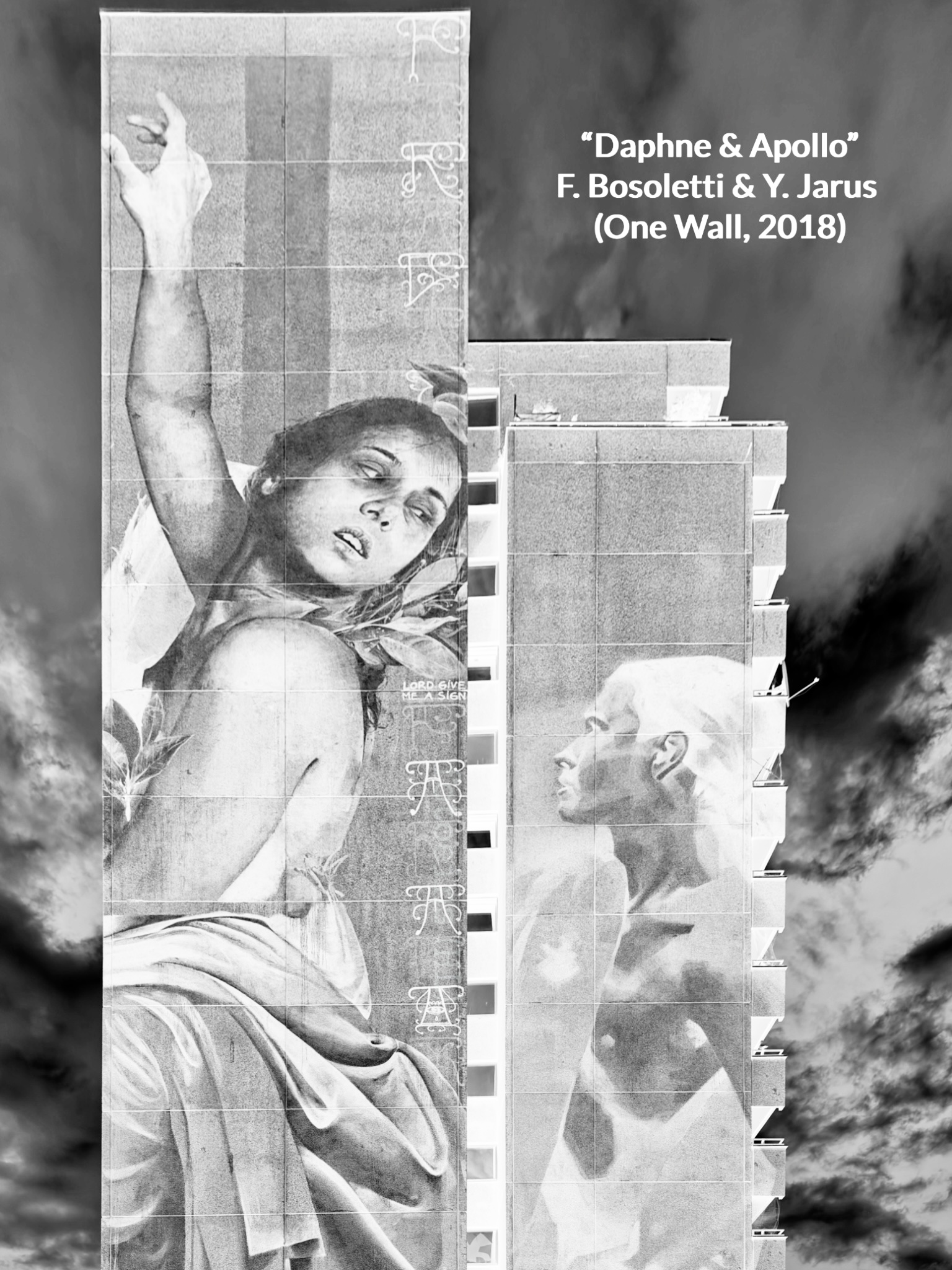 Daphne and Apollo, One Wall 2018, Kreuzberg, Berlin, Germany, Deutschland, fotoeins.com